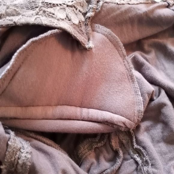 Gibson Brown Lace Blazer - Picture 8 of 11